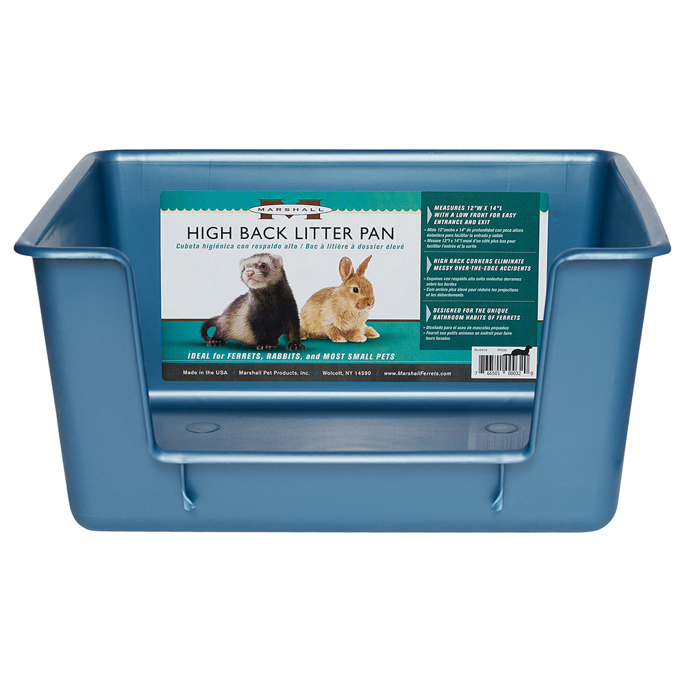 High back deals litter box